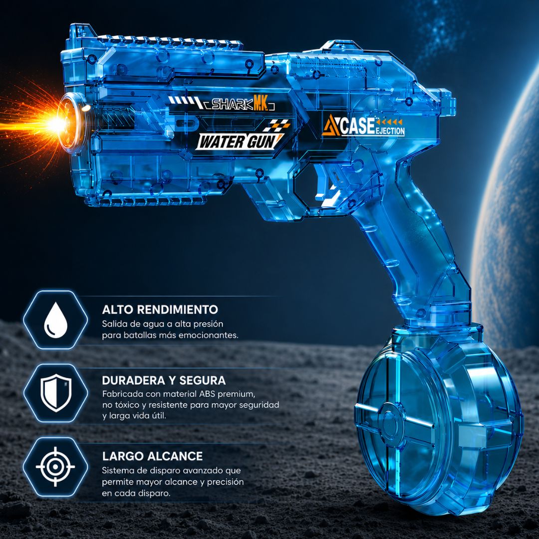 AquaStrike™ | Pistola de Agua con Depósito Gigante