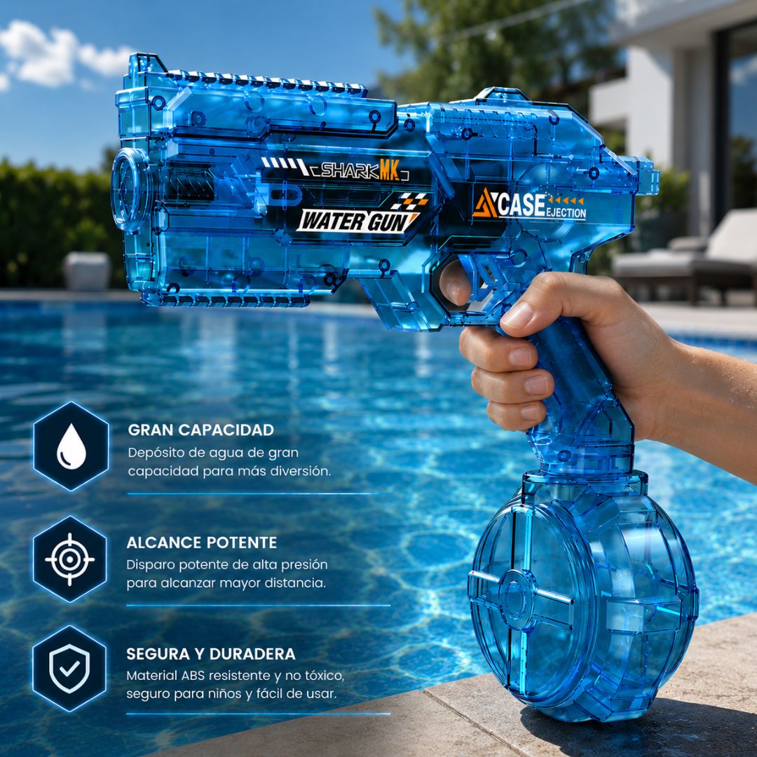AquaStrike™ | Pistola de Agua con Depósito Gigante